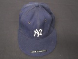 Dave Righetti Yankees game worn hat FSG COA
