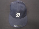 Ritchie Hebner Tigers game worn hat FSG COA