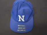 Hoyt Wilhelm Old Timers game worn hat FSG COA