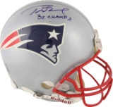 tom brady signed autographed nfl FULL SIZE HELMET TRISTAR COA