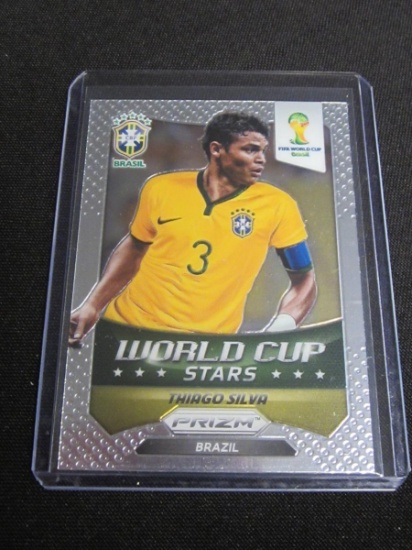 2014 PANINI PRIZM THIAGO SILVA WORLD CUP STARS