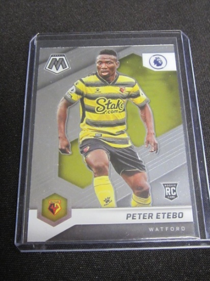 21-22 PANINI MOSAIC PETER ETEBO ROOKIE CARD