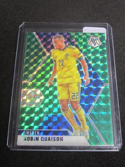 2021 PANINI ROBIN QUAISON GREEN MOSAIC PRIZM