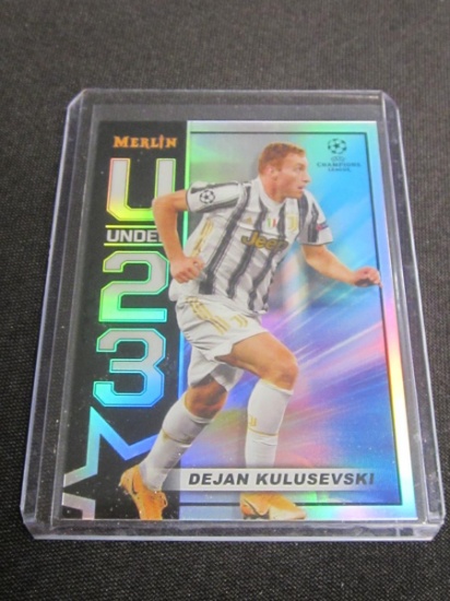 20-21 TOPPS MERLIN DEJAN KULUSEVSKI UNDER 23 REF