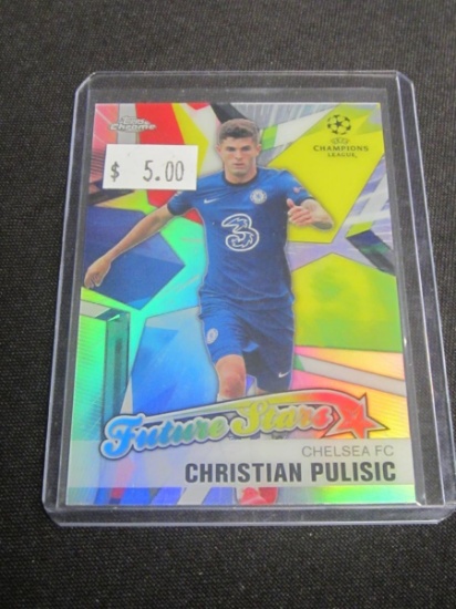 20-21 TOPPS CHROME CHRISTIAN PULISIC REFRACTOR