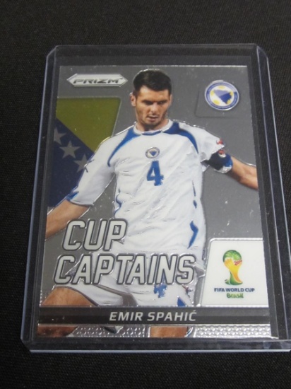 2014 PANINI PRIZM EMIR SPAHIC CUP CAPTAINS