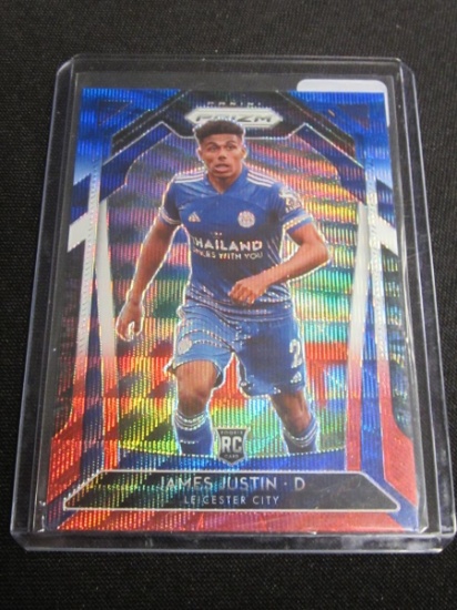 20-21 PANINI JAMES JUSTIN RWB WAVE PRIZM RC