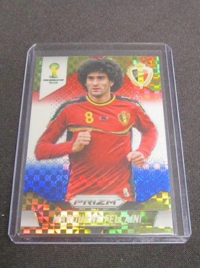2014 PANINI PRIZM MAROUANE FELLAINI PLAID PRIZM