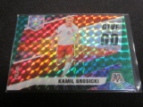 2021 PANINI KAMIL GROSICKI GIVE GO GREEN MOSAIC