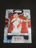 2018 PANINI WC CHRISTIAN CUEVA LAZER PRIZM