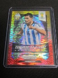 2014 PANINI PRIZM SERGIO AGUERO Y/R PULSAR PRIZM