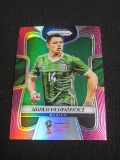 2018 PANINI JAVIER HERNANDEZ PURPLE PRIZM 27/99