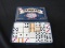 VERY NICE COLOR DOT DOMINOES IN TIN