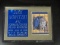 DALLAS MAVERICKS DIRK NOWITZKI MINI BIOGRAPHICAL PLAQUE