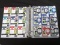 BINDER OF PANINI FOOTBALL CARDS