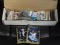 SPORTS CARD COLLECTION LOT W/ HOLOGRAM STICKERS & JUMBO CARDS