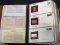 BINDER OF GOLD STAMP POST CARDS