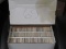 LARGE 3 ROW CARD BOX FILLED WITH SPORTS CARDS VARIOUS YEARS BRANDS