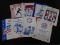 LOT OF 8 1980'S - 1990'S OHIO BASEBALL HALL OF FAME PROGRAM GUIDES