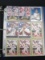 BINDER OF BASEBALL CARDS VARIOUS YEARS BRANDS