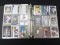 BINDER OF BASEBALL CARDS VARIOUS YEARS BRANDS
