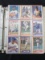 BINDER OF BASEBALL CARDS VARIOUS YEARS BRANDS