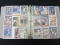 BINDER OF BASEBALL CARDS VARIOUS YEARS BRANDS