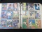BINDER OF BASEBALL CARDS VARIOUS YEARS BRANDS