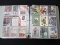 BINDER OF FOOTBALL AND BASEBALL CARDS VARIOUS YEARS BRANDS