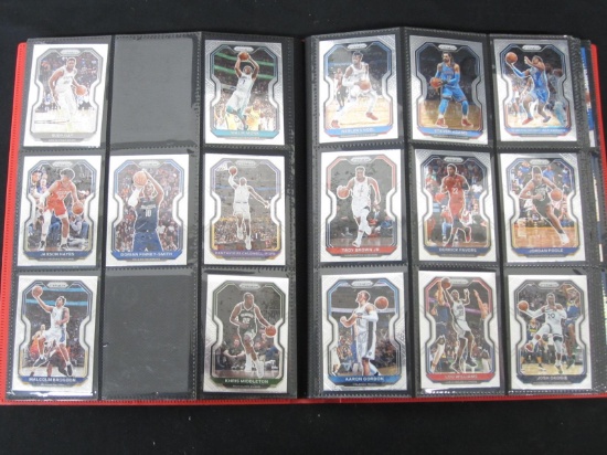 BINDER OF BASKETBALL CARDS PANINI