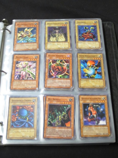 BINDER OF YU-GI-OH YUGIOH TRADING CARDS