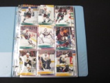 BINDER OF HOCKEY CARDS UPPER DECK SP