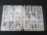 BINDER OF LEAF BASEBALL CARDS