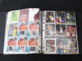 LARGE BINDER OF BASKETBALL CARDS VARIOUS YEARS AND BRANDS