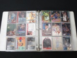 BINDER OF BASKETBALL CARDS VARIOUS YEARS BRANDS