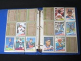 LARGE BINDER OF 1985 TOPPS BASEBALL CARDS