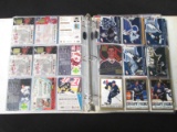 SMALL BINDER OF HOCKEY CARDS