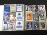 BINDER OF BASEBALL CARDS VARIOUS YEARS
