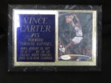 TORONTO RAPTORS VINCE CARTER BIOGRAPHICAL PLAQUE