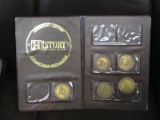 LOT OF 5 THE HISTORY CHANNEL CLUB COLLECTORS MEDALLIONS