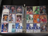BASKETBALL CARDS IN BINDER