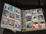BASEBALL CARDS IN BINDER