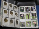 MIXED SPORTS CARD LOT IN BINDER