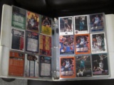 BASKETBALL CARDS IN BINDER