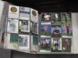 MIXED SPORTS CARD LOT IN BINDER