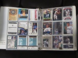 BASEBALL CARDS IN BINDER