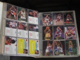 BASKETBALL CARDS IN BINDER