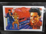 RARE ELVIS PRESLEY MONGOLIAN 300 STAMP W/ COA