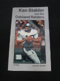 VINTAGE LOU SAHADI KEN STABLER AND THE OAKLAND RAIDERS PAPERBACK BOOK