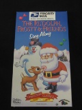 RARE THE UNITED STATES POSTAL SERVICE THE RUDOLPH FROSTY & FRIENDS SING ALONG VHS